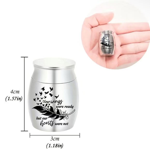 NEW Small Keepsake Urns For Human Ashes - Share With Family & Friends - Picture 5 of 7